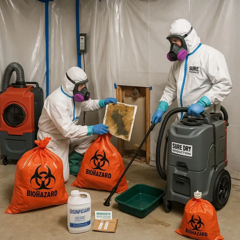 Contaminated Water Handling Protocols process in Travilah, MD