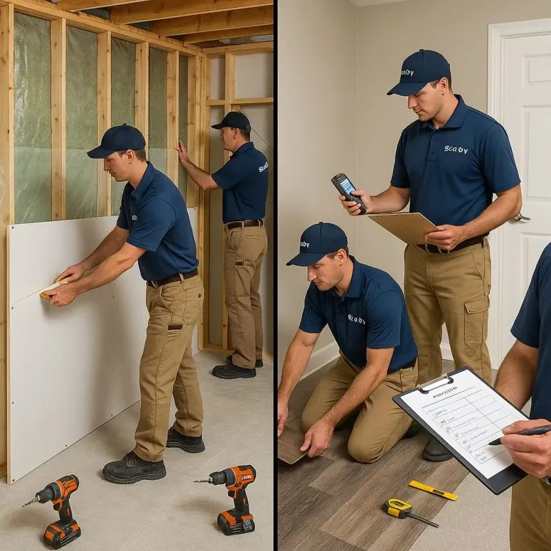 Repairs and Reconstruction process in Travilah, MD